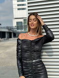Choker piatto con strass