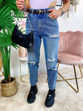 Jeans con strappi manfit