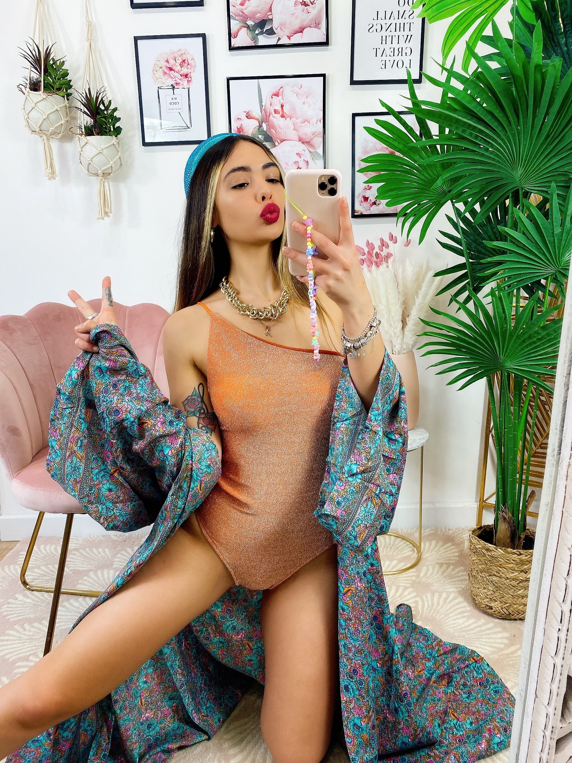 Kimono Tiffany rosa