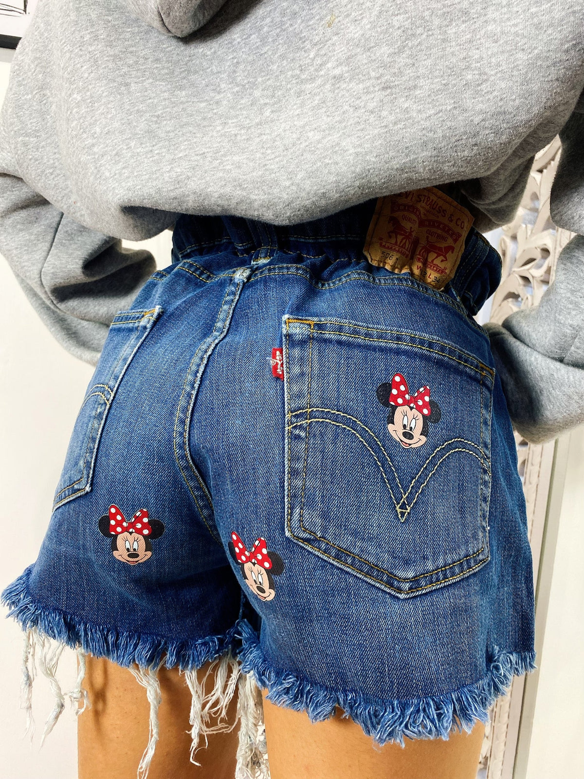 Short Levi’s Vintage bagno scuro con stampe