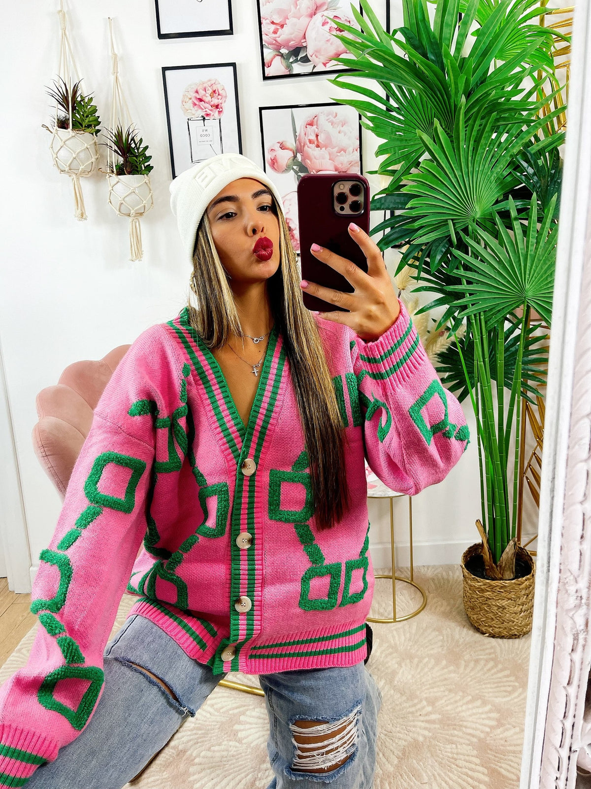 Cardigan influencer Top quality