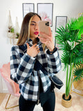 Bomber crop a Quadri