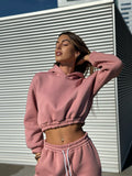 Tuta sportiva due pezzi rosa