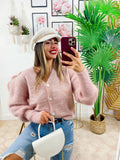 Maglione morbidissimo rosa