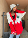 Maglione California rosso