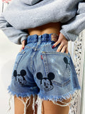 Short Levi’s Vintage con stampa bagno medio
