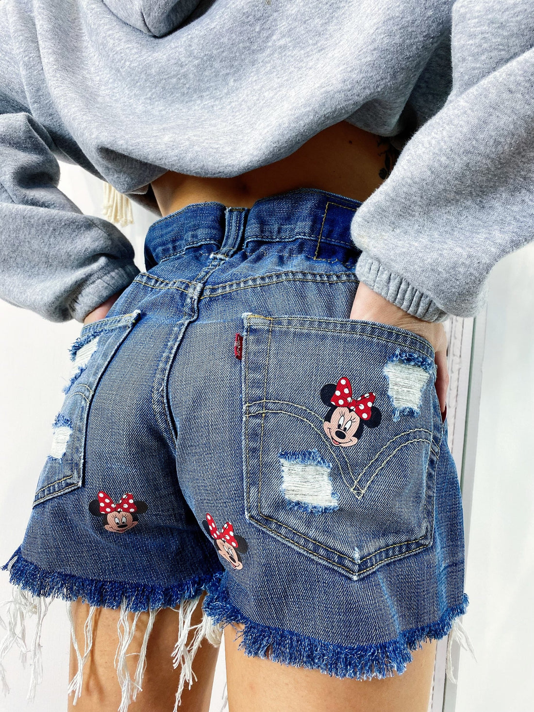 Short Levi’s Vintage bagno scuro con stampe
