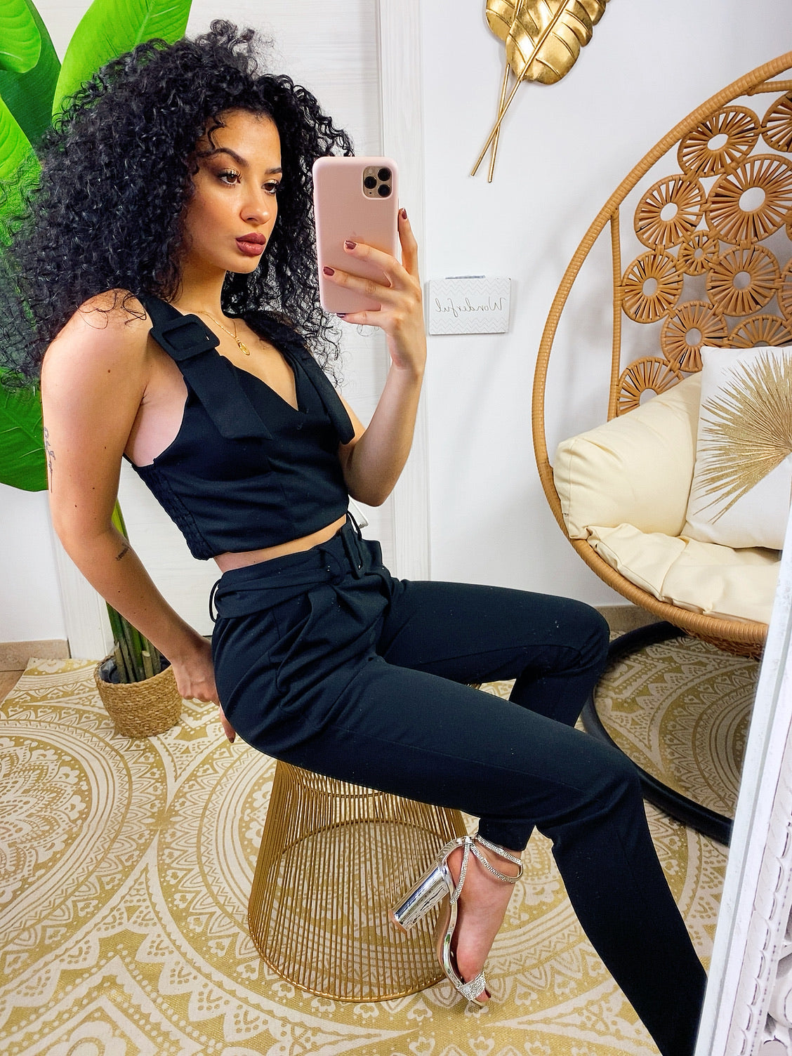 Completo top e pantalone