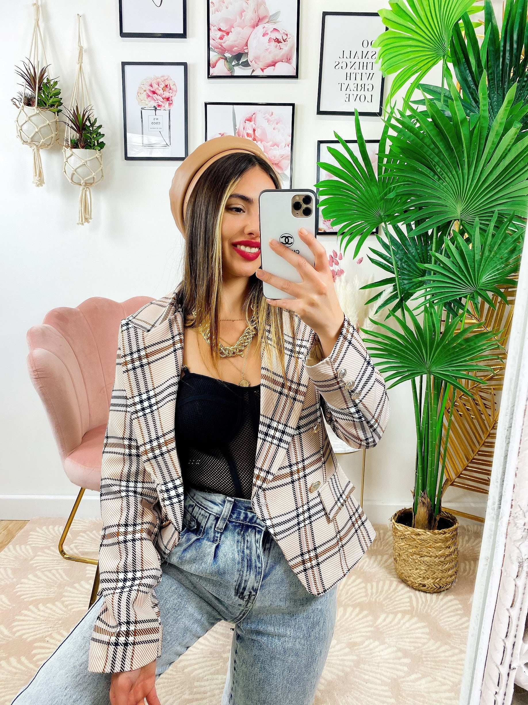 Blazer Paris check