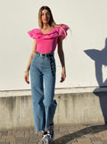 Jeans wide leg easy