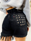Short Levi’s Vintage con Borchie Nero