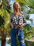 Camicia a quadri Black & White