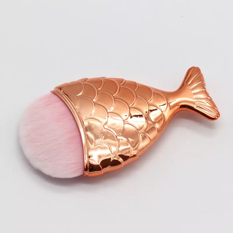 Set pennelli sirena Rosa Gold