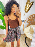 Body/costume glitter schiena aperta