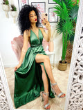 Dress Afrodite verde militare