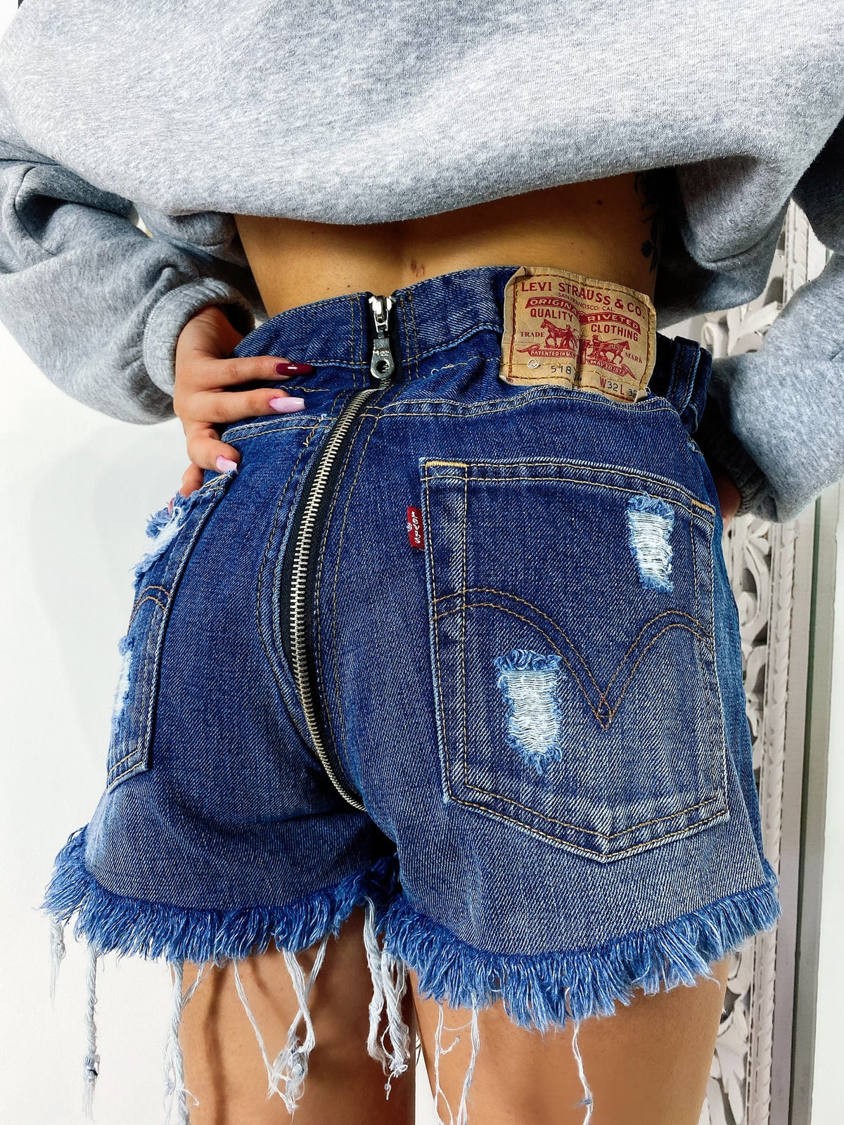 Levi’s Vintage bagno medio con zip posteriore