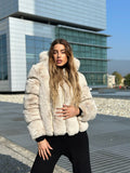 Eco-pelliccia Beige