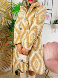 Cappotto Teddy bianco beige