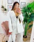 Completo Giacca e Pantalone a Zampa Bianco