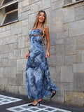 Abito jeans con spille