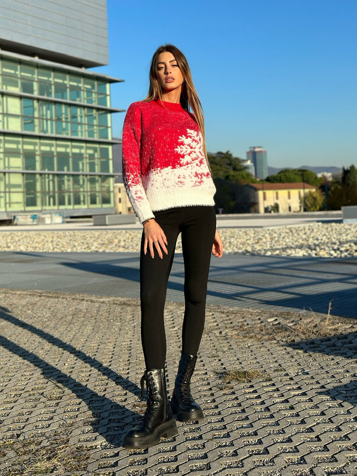 Leggins termico nero