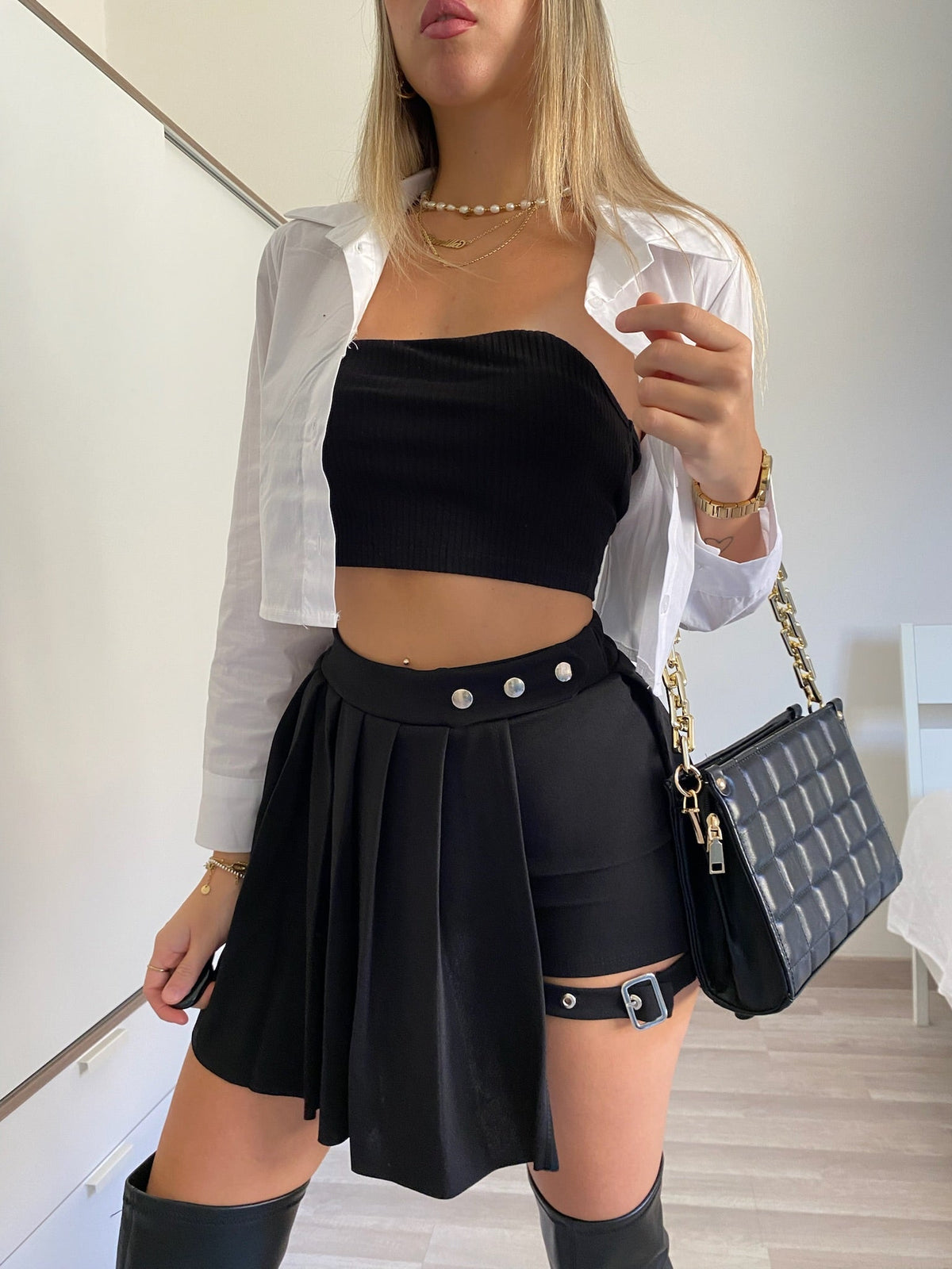 Camicia crop