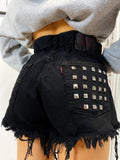 Short Levi’s Vintage con Borchie Nero