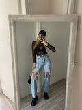 Body nero velato