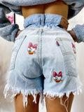 Short Levi’s Vintage con stampa Paperina chiaro
