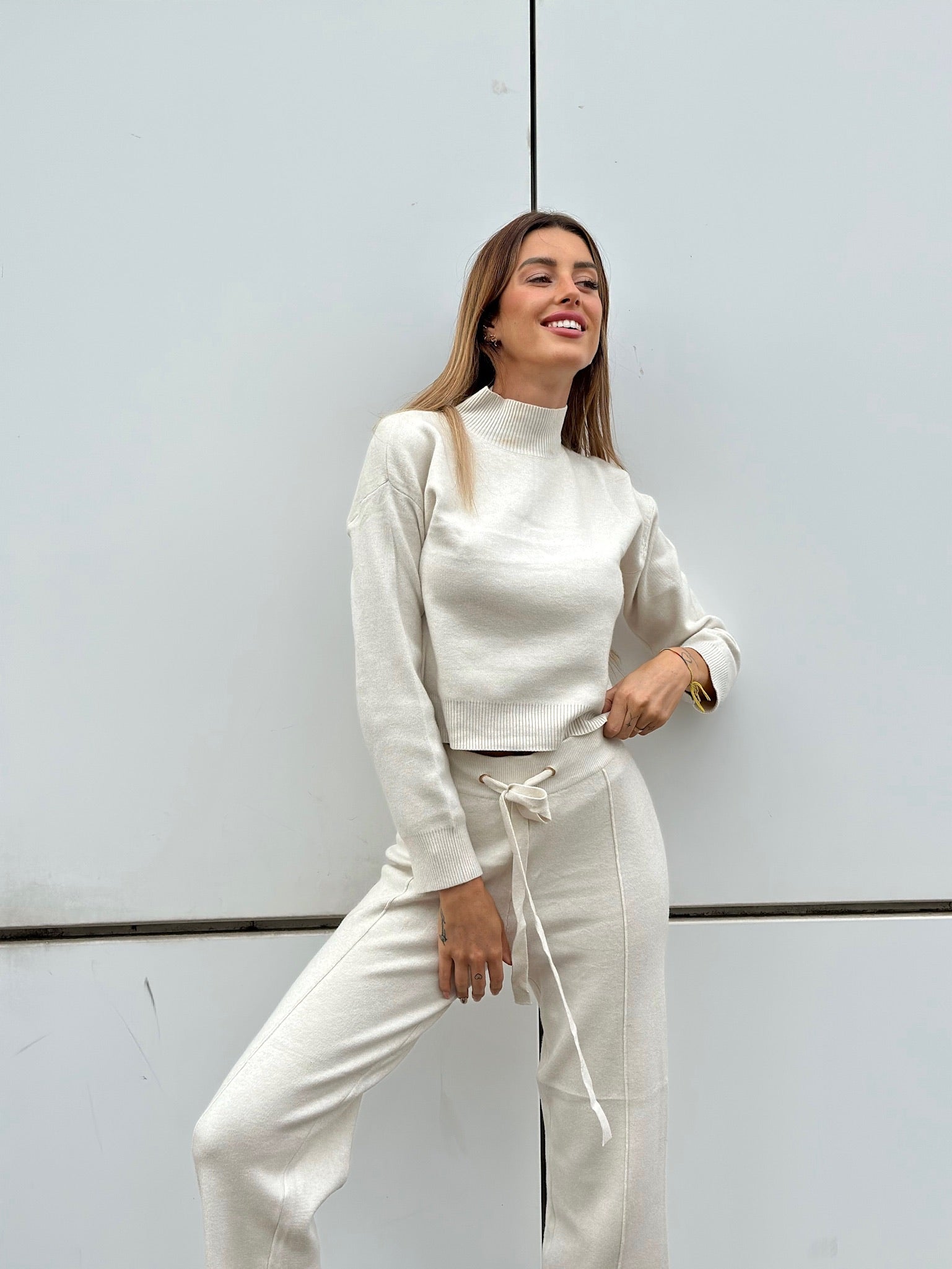 Completo Maglia e pantalone quality beige