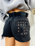 Short Levi’s Vintage con Borchie Nero