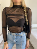 Body nero velato