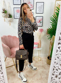 Jeans a vita alta Black Ballon