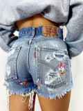 Short Levi’s Vintage con stampa Paperina bagno medio/chiaro
