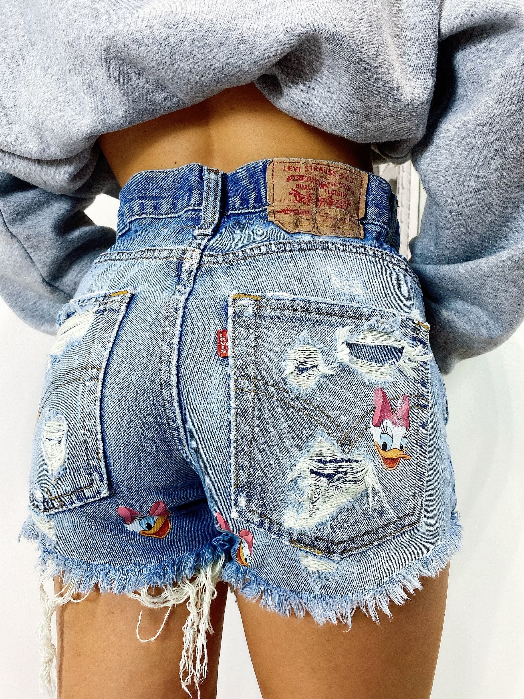 Short Levi’s Vintage con stampa Paperina bagno medio/chiaro