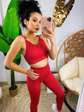 Set tuta sportiva colours rossa
