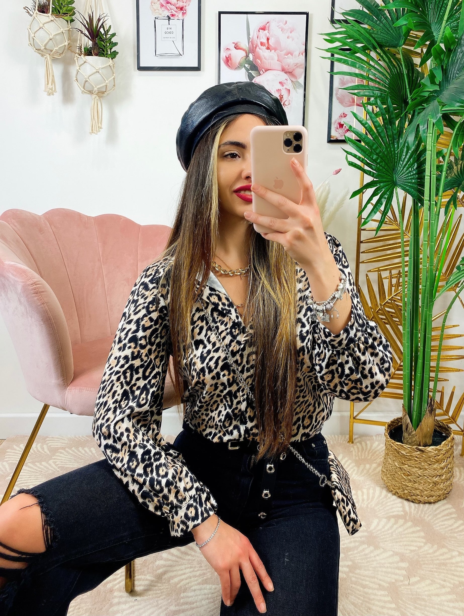 Camicia Maculata con borsetta