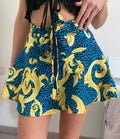 Gonna pantalone Etnico azzurro