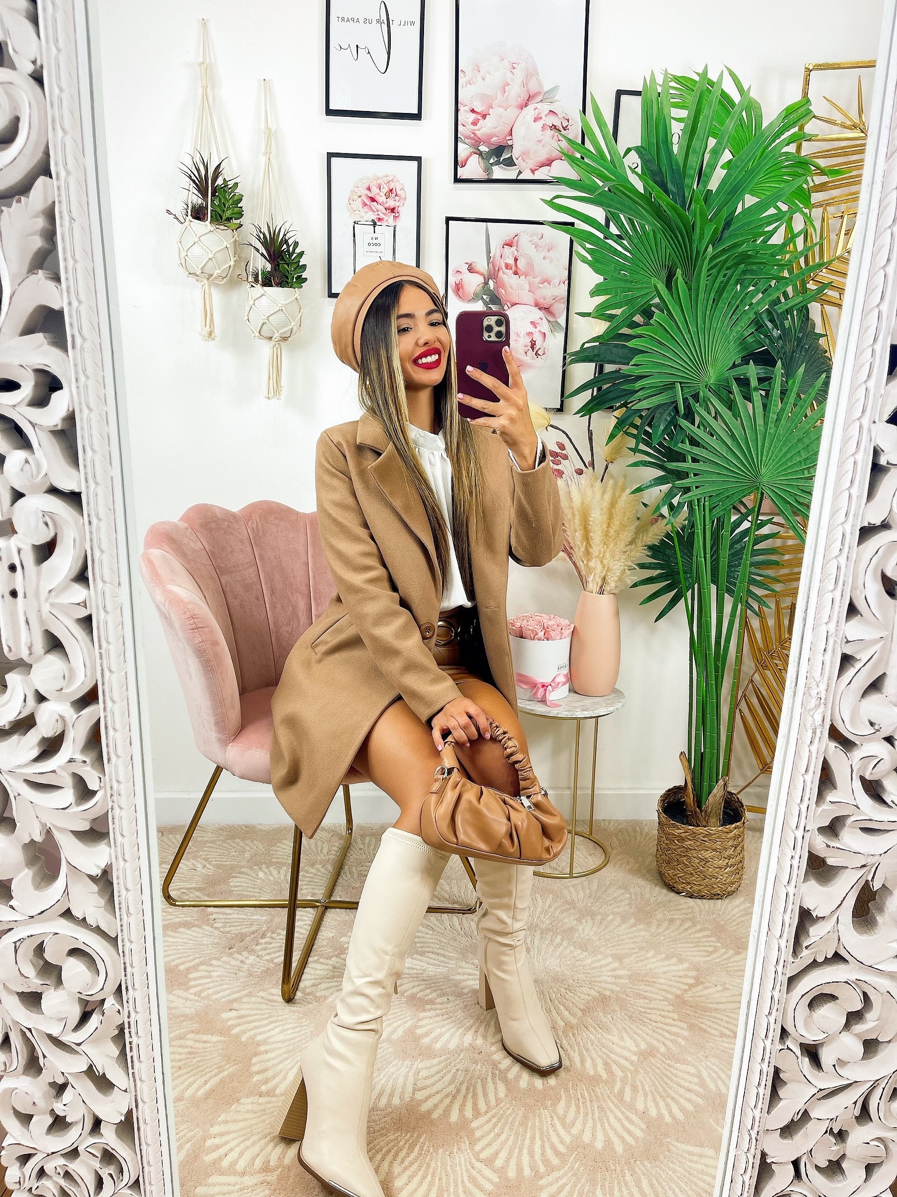 Cappotto autumn Camel