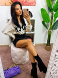 Maglione bianco Rock