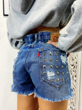 Short Levi’s Vintage con Borchie bagno medio