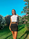 Top bianco easy