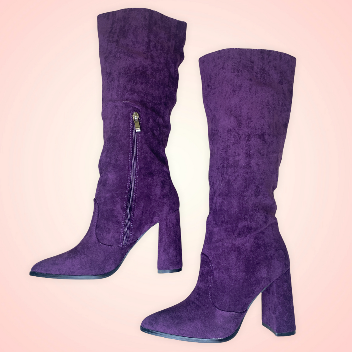 Stivale alto purple