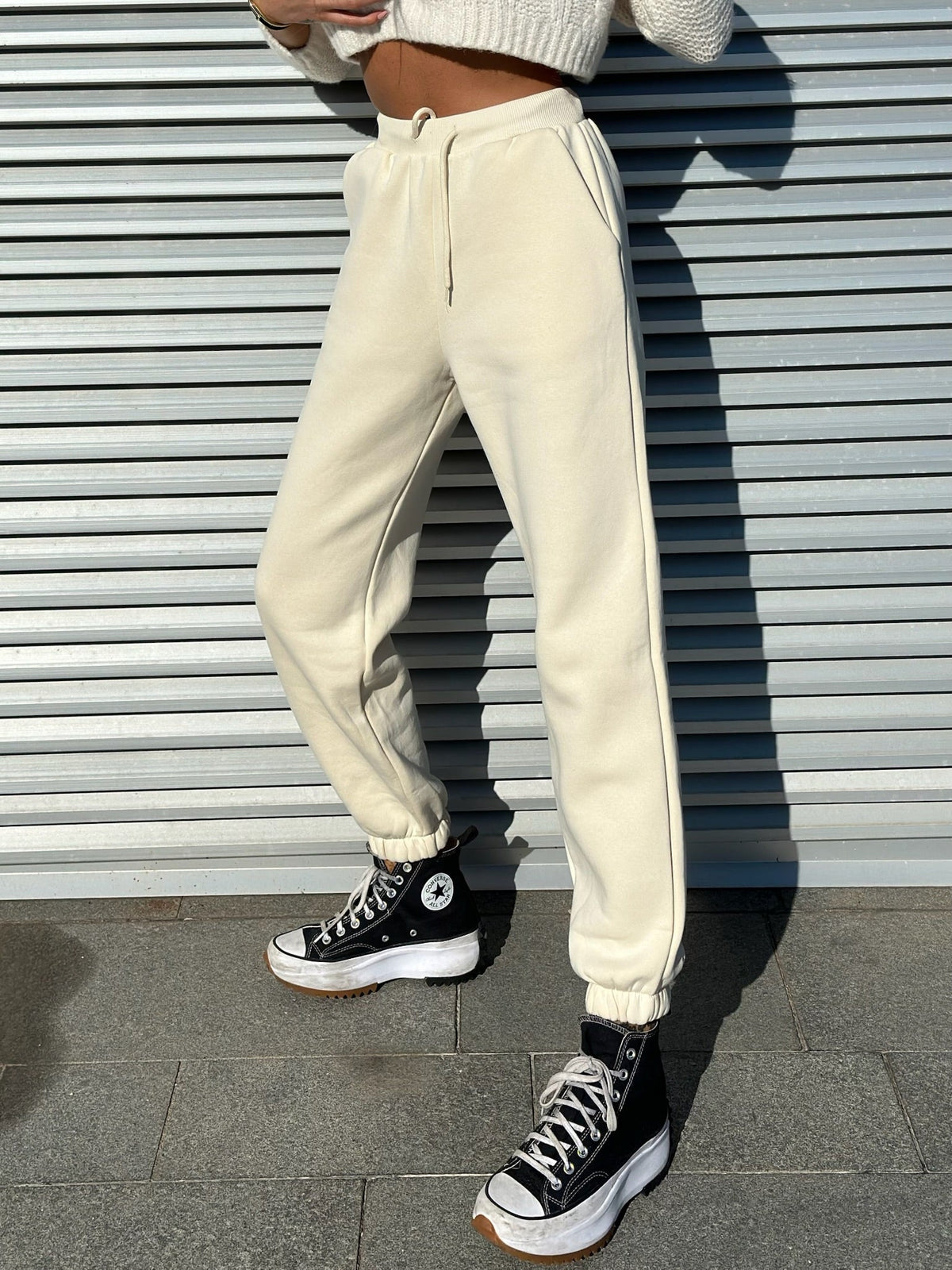 Pantatuta felpata beige