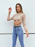 Jeans a caramella chiaro