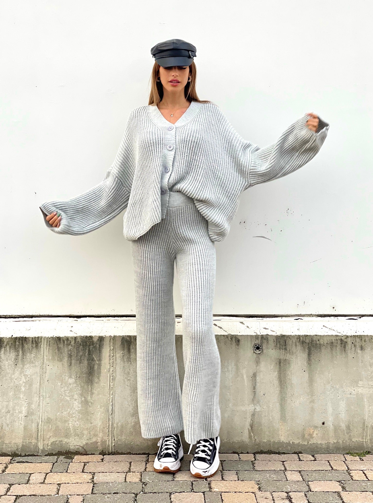 Completo Matchy grigio chiaro
