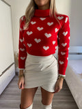 Gonna in ecopelle con zip laterale bianca