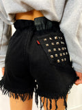 Short Levi’s Vintage con Borchie Nero