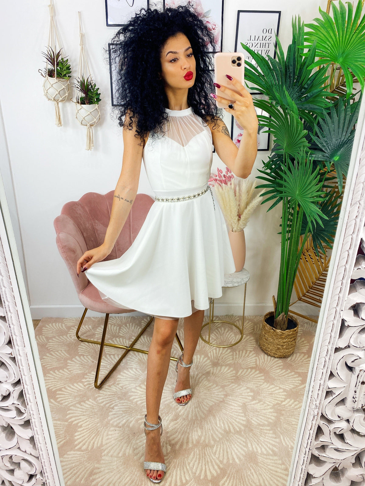 Abito principessa Summer Bianco