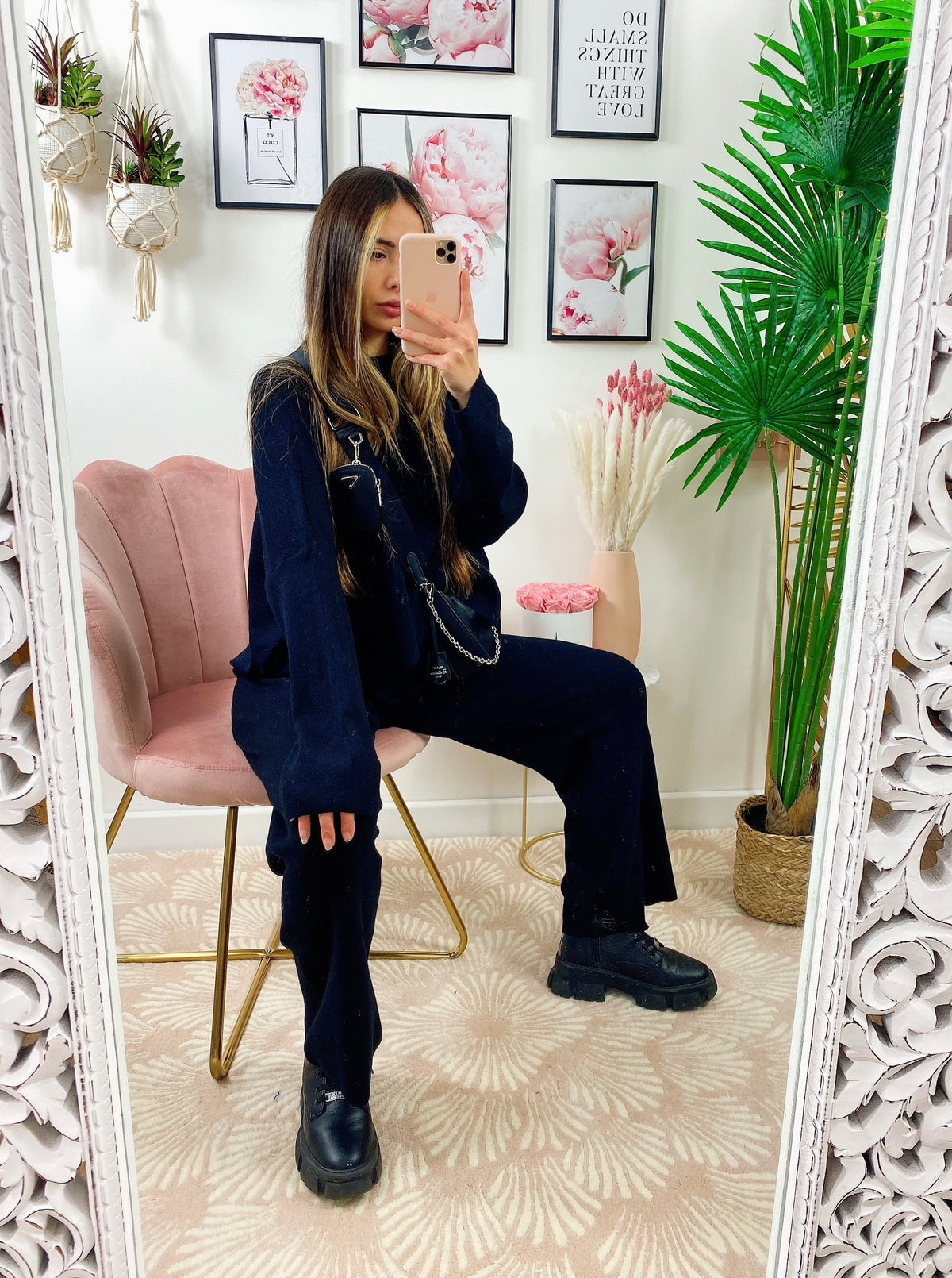 Completo Maglia e pantalone quality Nero